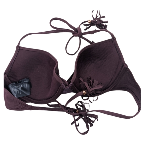 H&M Burgundy Bikini Swim Top 👙✨ - Picture 2 of 5